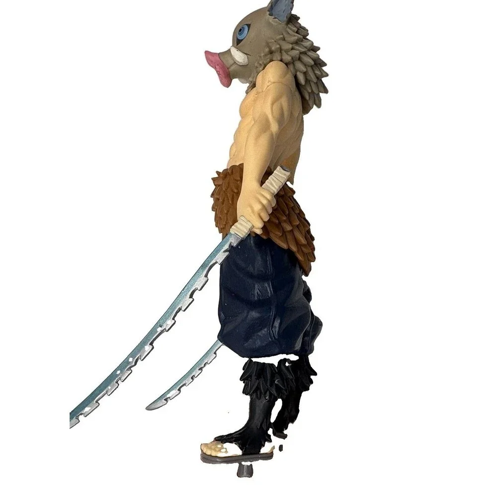 Inosuke Hashibira Demon Slayer: Kimetsu no Yaiba Boar Head Dual Swords Figure